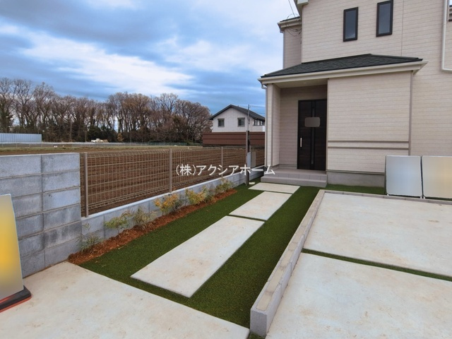 所沢市北原町・全5棟　新築一戸建　A号棟　の前面道路含む現地写真|現地写真　2025年12月15日撮影