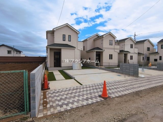 所沢市北原町・全5棟　新築一戸建　A号棟　の外観|現地写真　2025年12月15日撮影