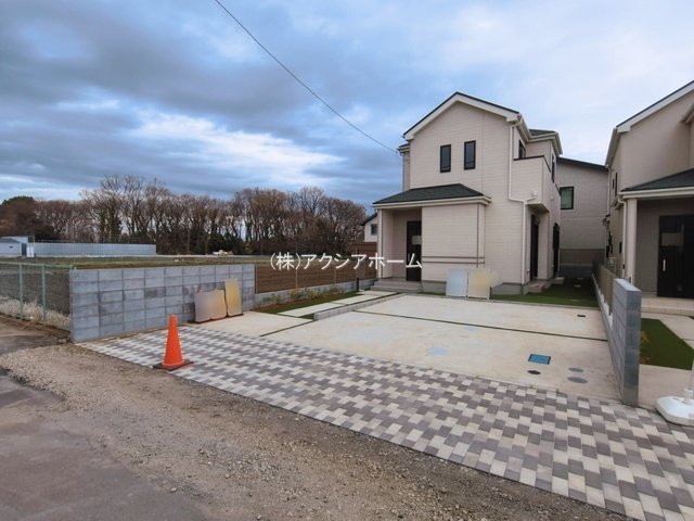 所沢市北原町・全5棟　新築一戸建　A号棟　の駐車場|現地写真　2026年2月19日撮影