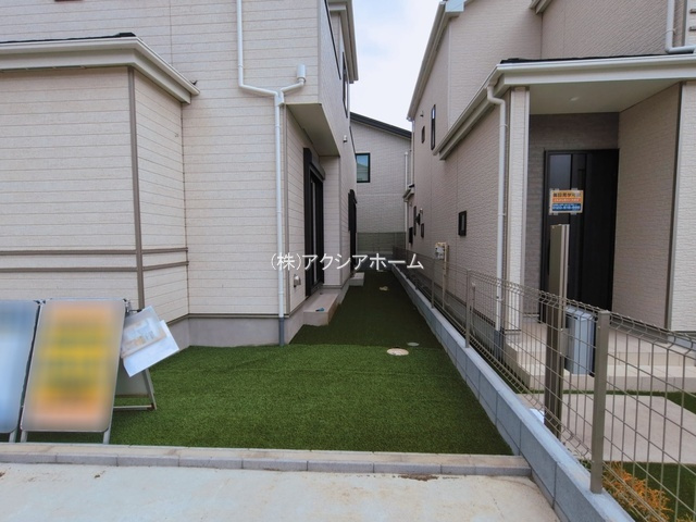 所沢市北原町・全5棟　新築一戸建　A号棟　の前面道路含む現地写真|現地写真　2026年1月20日撮影