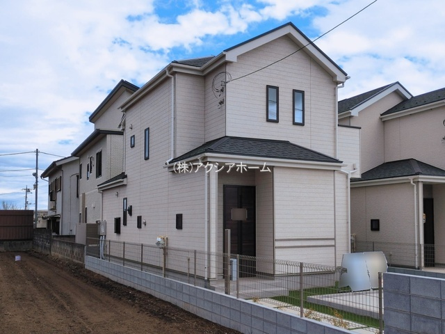 所沢市北原町・全5棟　新築一戸建　A号棟　の外観|現地写真　2025年12月15日撮影