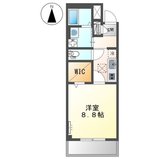 【間取り】 | グランライム | 1K