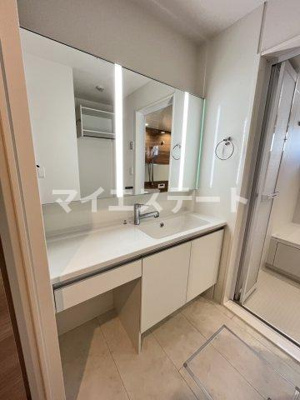 【洗面所】 | グランツェーレ八代  | 同型・現況優先（写真は303号室）