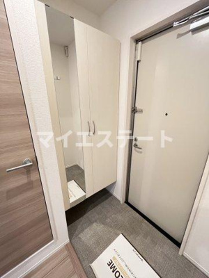 【玄関】 | グランツェーレ八代  | 同型・現況優先（写真は303号室）