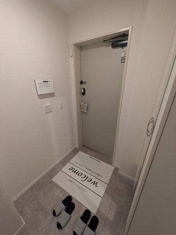 D-residence稲城の玄関