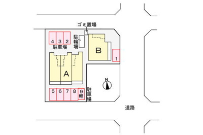 【駐車場】 | レジェンド　バレー　Ａ | 駐車場