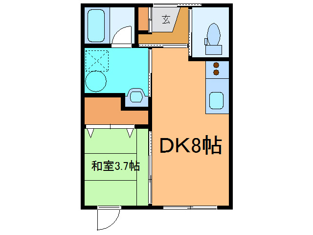 ふれあいマンション花園の間取り