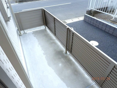 【バルコニー】 | エコーハイツⅠ | 陽当たり良好なバルコニーです