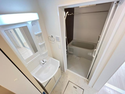 【洗面所】 | イルミナーレ | 洗髪洗面化粧台