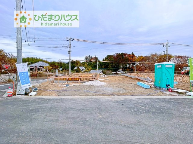 【駐車場】 | つくば市若森第1　新築戸建　1号棟 | （11.27撮影）