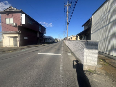 【前面道路含む現地写真】 | 深谷市人見　850万　土地