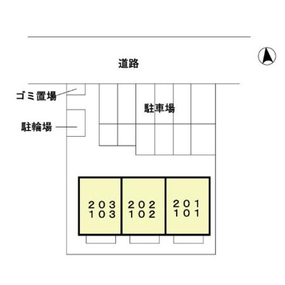 【区画図】 | ジェネス カミムラ