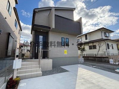 【外観】 | 神戸市西区春日台9丁目　新築戸建B号棟　仲介手数料無料！ | 落ち着いた雰囲気の外観です