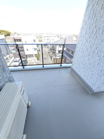 D-residence稲城のバルコニー