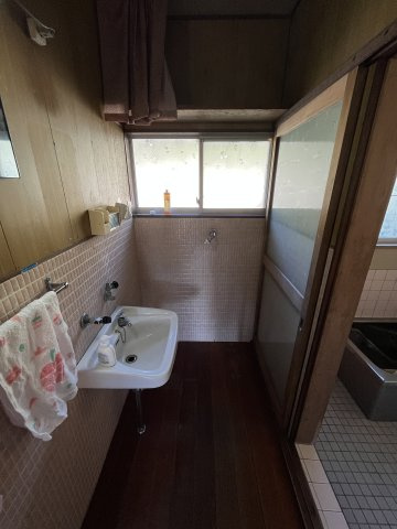 中古住宅　長良の洗面所