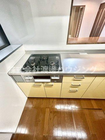 富田丘町一戸建の設備|3口ガス