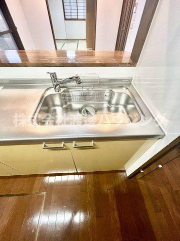 富田丘町一戸建の設備|シングルレバー