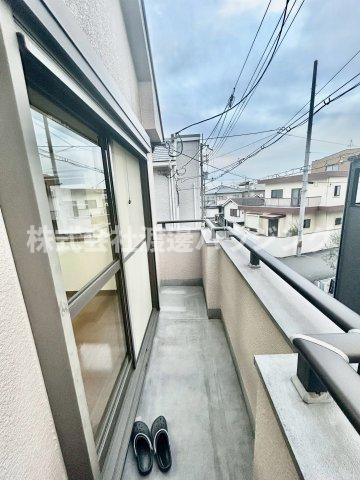 富田丘町一戸建のバルコニー
