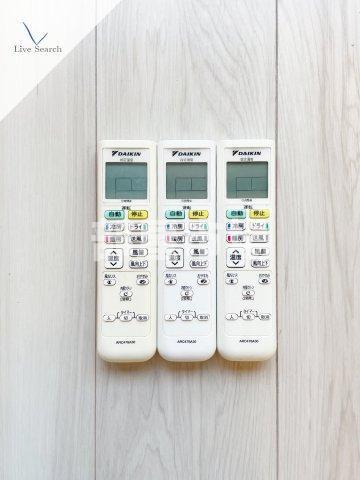 レオーネ南千住Ⅱの設備|エアコンリモコン