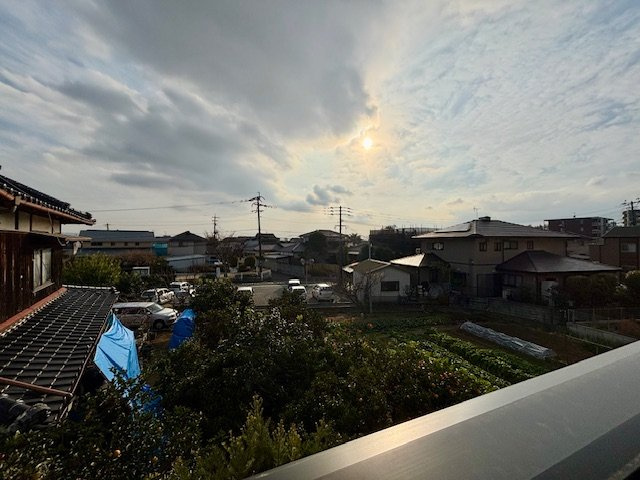 小郡市小板井　2号地の展望|静かな住宅地の一角にあります