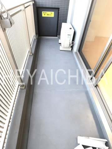 コンフォリア町屋のバルコニー