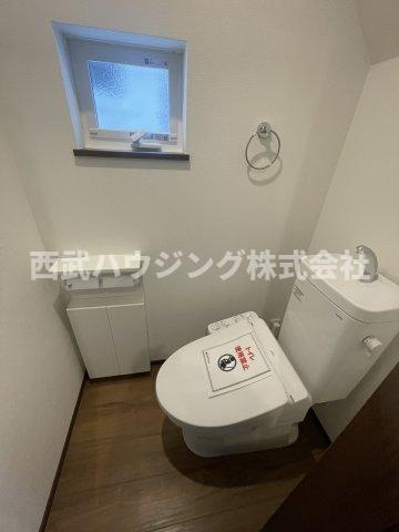 【仲介手数料無料】所沢市榎町Ⅰ期全２棟2号棟所沢市の新築住宅なら西武ハウジングのトイレ