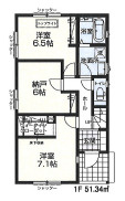 【仲介手数料無料】所沢市榎町Ⅰ期全２棟2号棟所沢市の新築住宅なら西武ハウジングの間取り