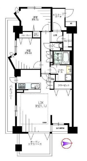 【間取り】 | ヴェレーナ茅ヶ崎海岸