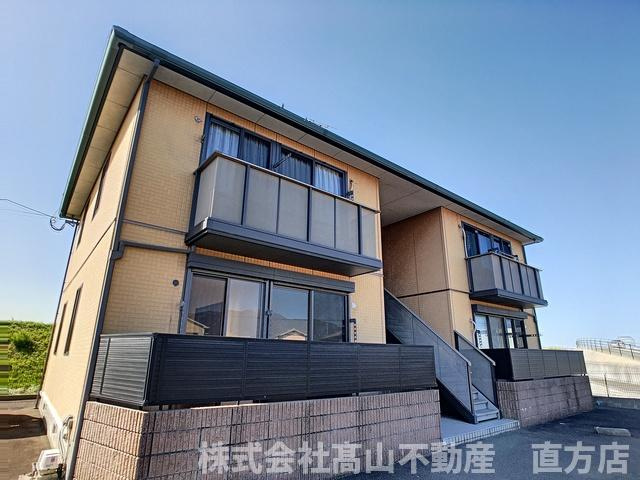 直方市溝堀１丁目のアパート