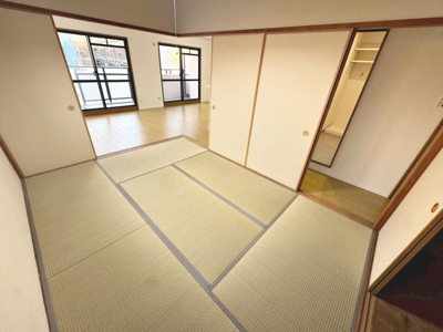 【和室】 | エクセル新金岡 | 【和室あります！畳新調】一息つく時の癒しの空間や客間にも使えますね♪