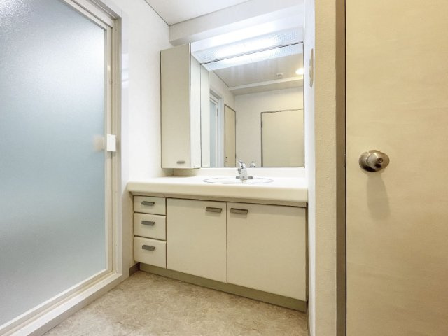 藤和ライブタウン甲陽園山王町C棟の洗面所