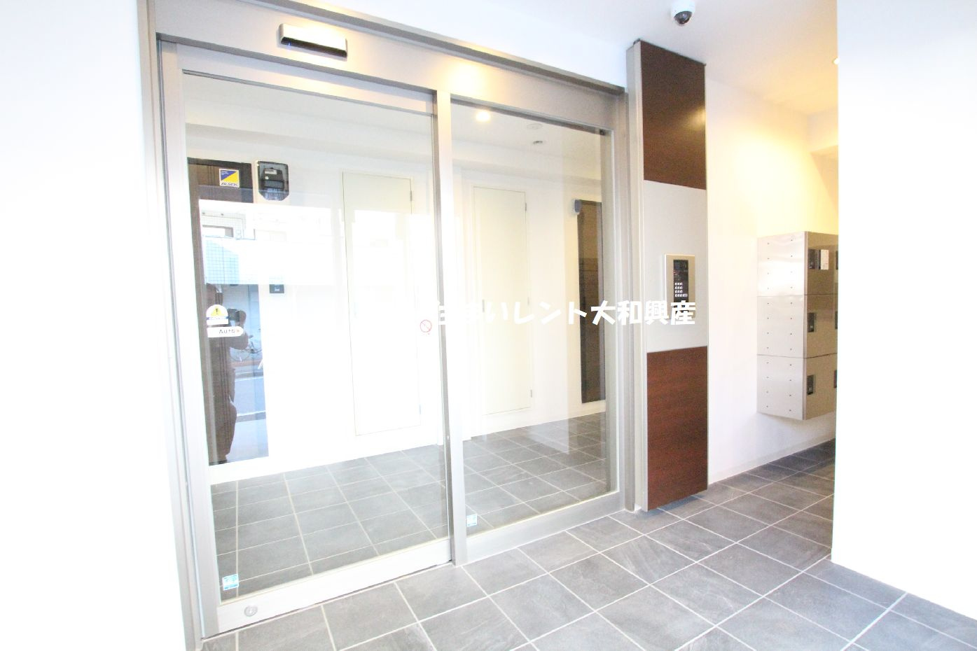 フィレ・デ・フルールのエントランス