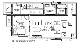 【仲介手数料無料】所沢北原町全５棟　A号棟　所沢市の新築住宅なら西武ハウジング