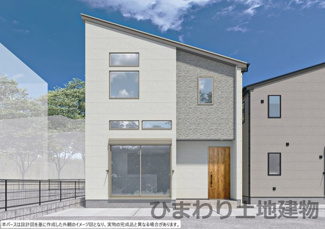 【外観】 | 海老名市下今泉4丁目  A棟 | イメージパース（完成時に現況と異なる場合は現況優先となります）