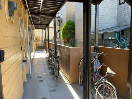 さいたま市桜区道場３丁目のアパートのロビー|ロビーです