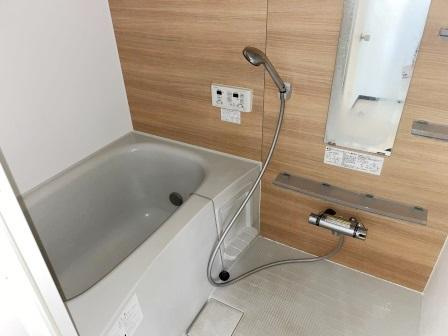 さいたま市桜区道場３丁目のアパートの浴室|日々の疲れを癒すお風呂付です