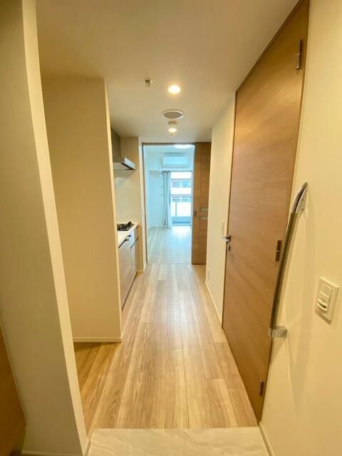 千住ザ・タワーの玄関