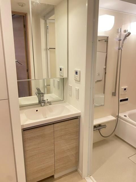 千住ザ・タワーの洗面所