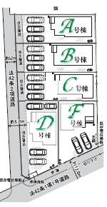 【仲介手数料無料】所沢北原町全５棟　C号棟　所沢市の新築住宅なら西武ハウジングの区画図