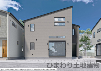 【外観】 | 海老名市下今泉4丁目  B棟 | イメージパース（完成時に現況と異なる場合は現況優先となります）