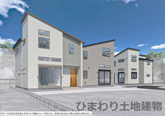 【外観】 | 海老名市下今泉4丁目  B棟 | イメージパース（完成時に現況と異なる場合は現況優先となります）