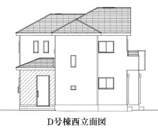 【仲介手数料無料】所沢北原町全５棟　D号棟　所沢市の新築住宅なら西武ハウジングの外観