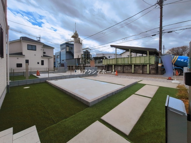 所沢市北原町・全5棟　新築一戸建　B号棟　の庭