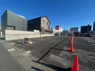 【外観】 | 岐阜市光町！売地！忠節フランテ館、スギ薬局のすぐ横！建築条件無し！現況駐車場！更地渡し！ | 岐阜市光町！売地！忠節フランテ館、スギ薬局のすぐ横！建築条件無し！現況駐車場！更地渡し！