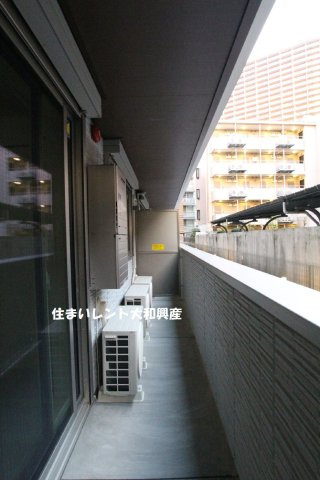 フィレ・デ・フルールのバルコニー