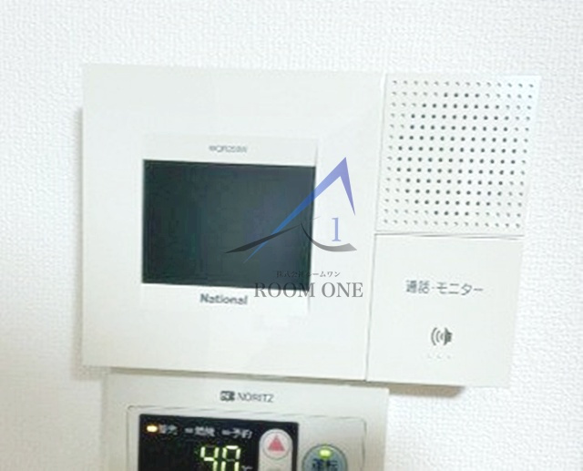 メゾン　ラ　プーペのセキュリティ|モニター付きインターホンです。