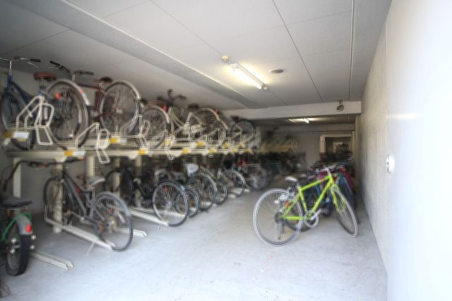 アプリア桟橋の駐輪場