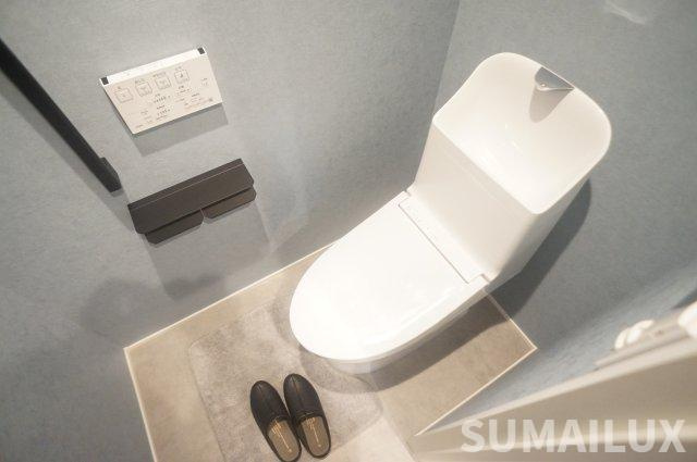 熊本市中央区京町２丁目の賃貸マンションのトイレ