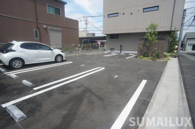 熊本市中央区京町２丁目の賃貸マンションのバルコニー