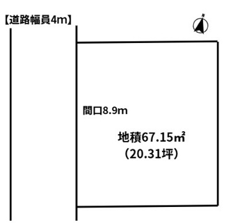 【区画図】 | 越谷市恩間戸建